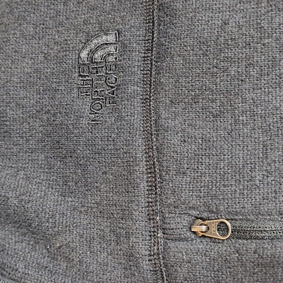 The North Face Gordon Lyons Classic Full-Zip Fleece Jacket - Medium In Dark Gray - Picture 4 of 8